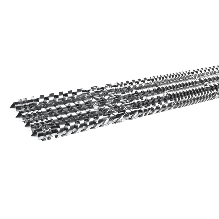 <b>Parallel twin screw barrel</b>